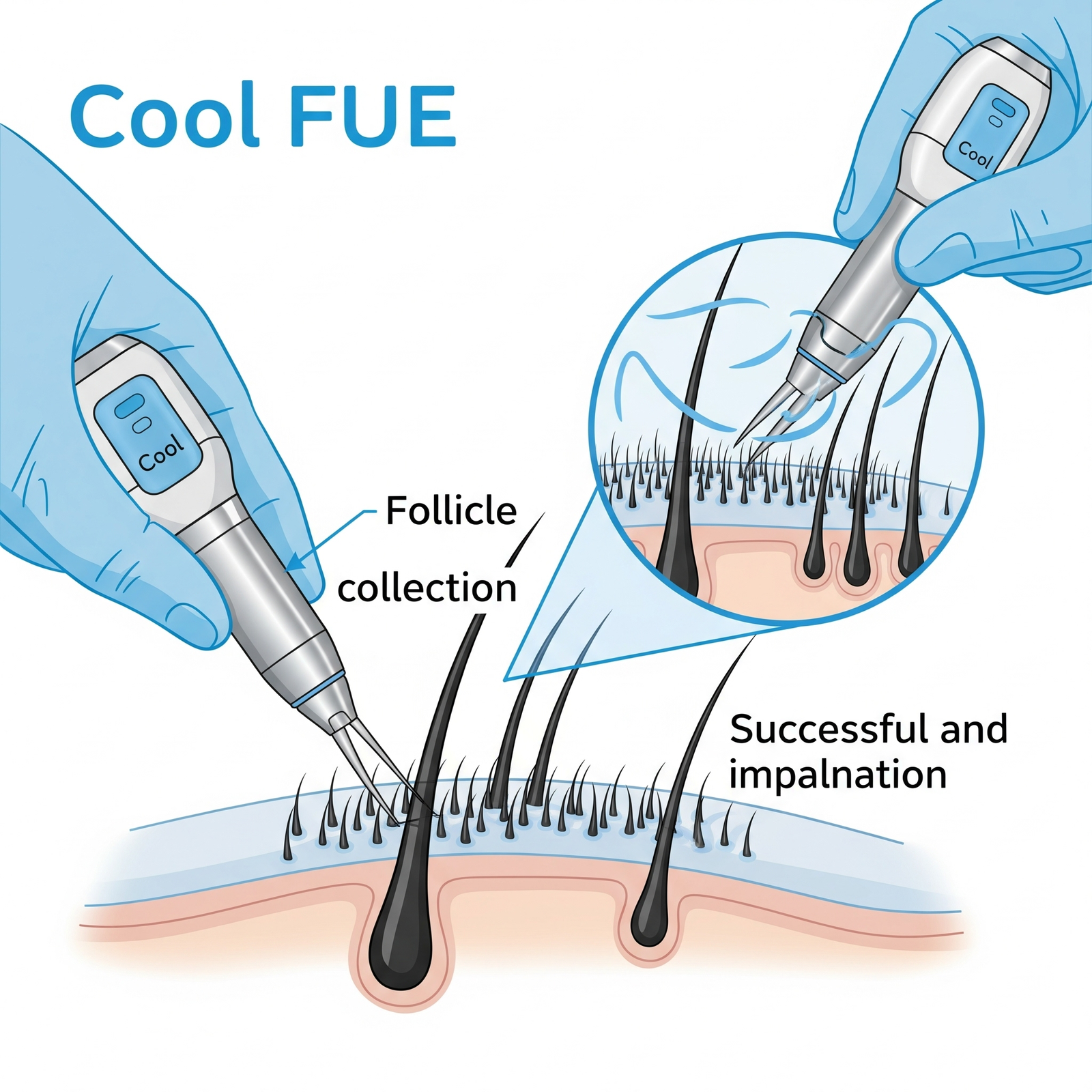 Cool FUE Technology